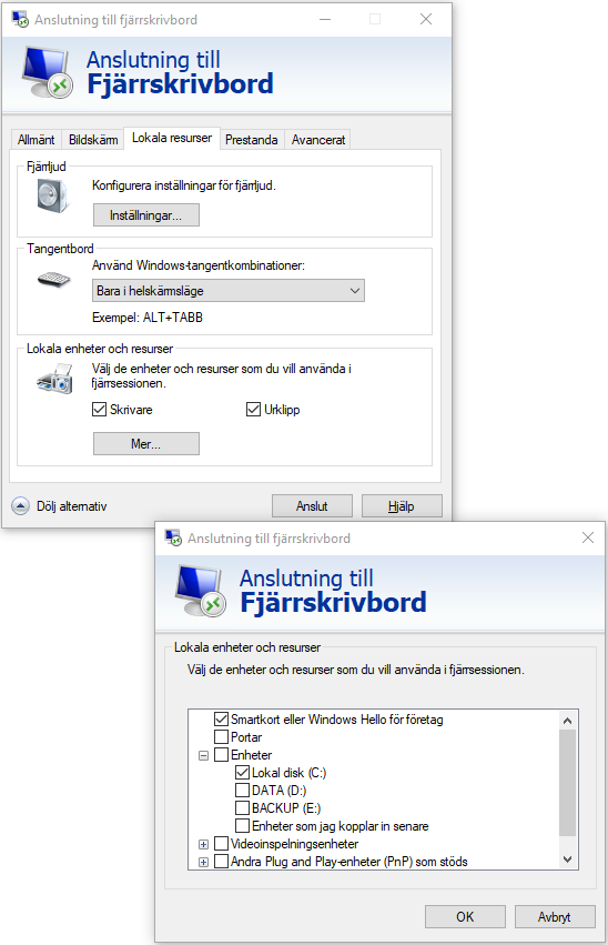 Överföring av filer